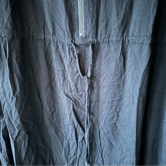 Torrid 3/4 length sleeve black georgette - Picture 2 of 5